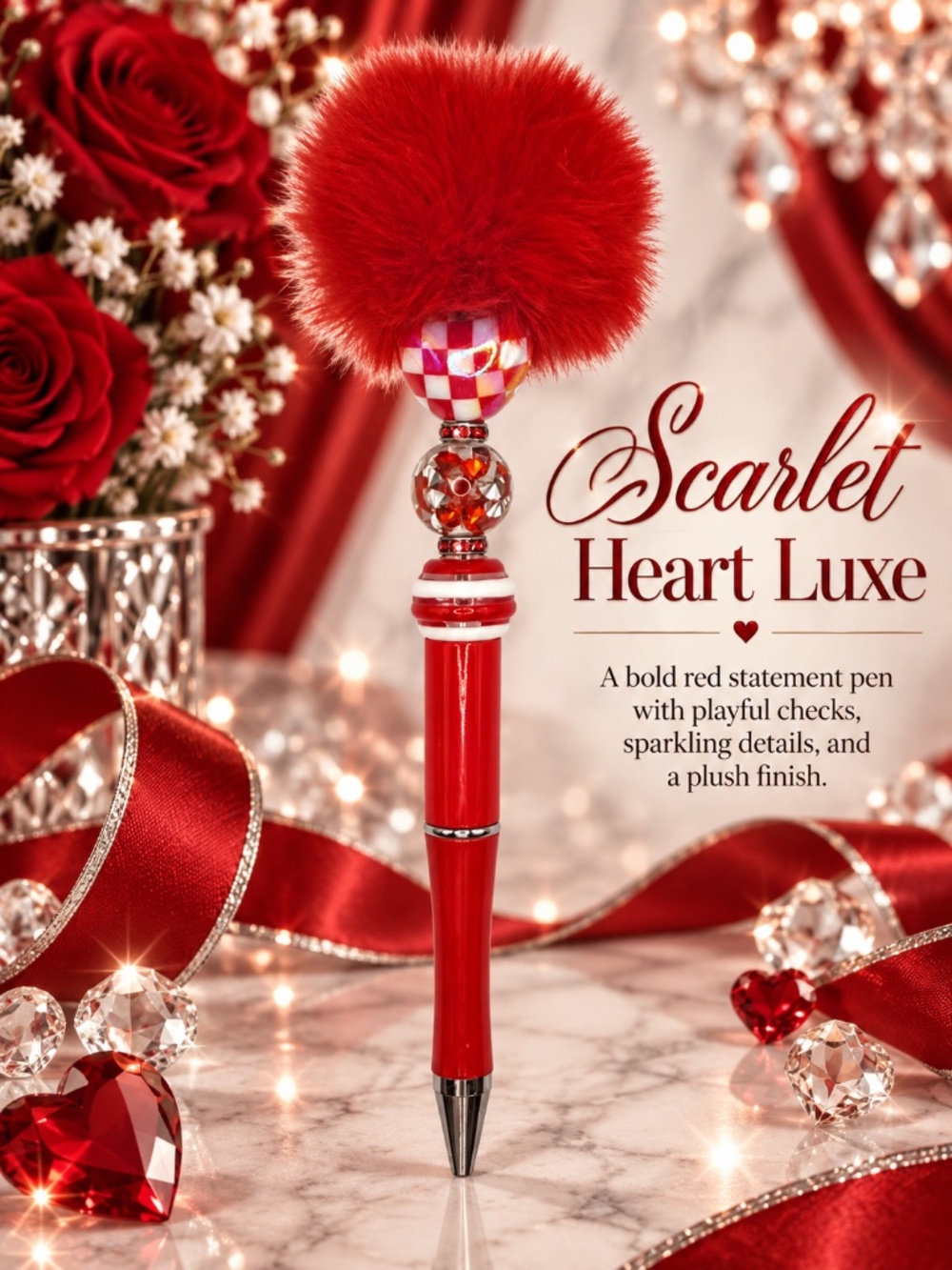 Scarlet Heart Luxe Pen
